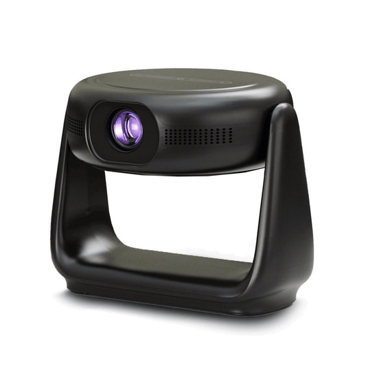 بروجكتور محمول 300 لومن بدقة Full HD من باورولوجي, مع بطارية مدمجة بسعة 5200 مللي امبير | Powerology 300 ANSI Lumens Full HD Portable Projector with 5200 mAh Built-in Battery