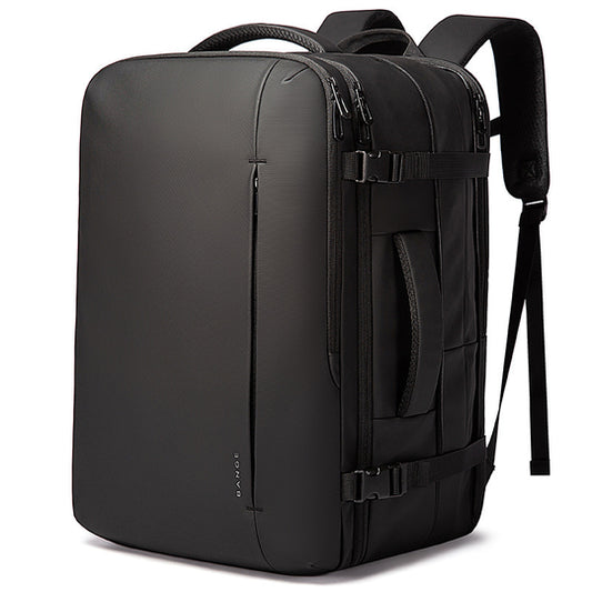 حقيبة ظهر بانجي 1909 للسفر, ضد الماء بسعة 45 لتر مع حجرة لابتوب - اسود | BANGE 1909 45L Waterproof Travel Laptop Backpack Luggage Design – Black