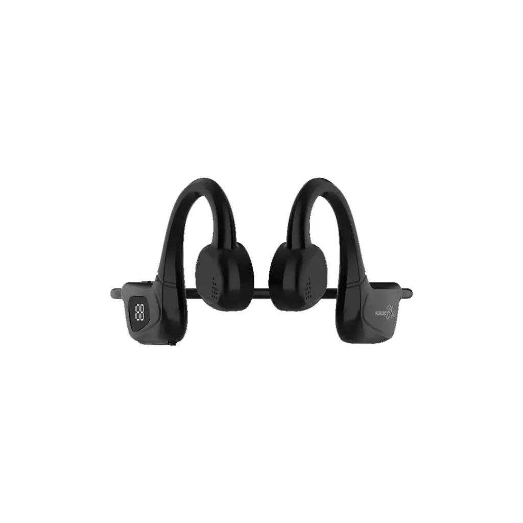 سماعات بورودو بلو اللاسلكية بتقنية التوصيل العظمي - اسود | Porodo Blue Bone Conduction Wireless Headphones – Black