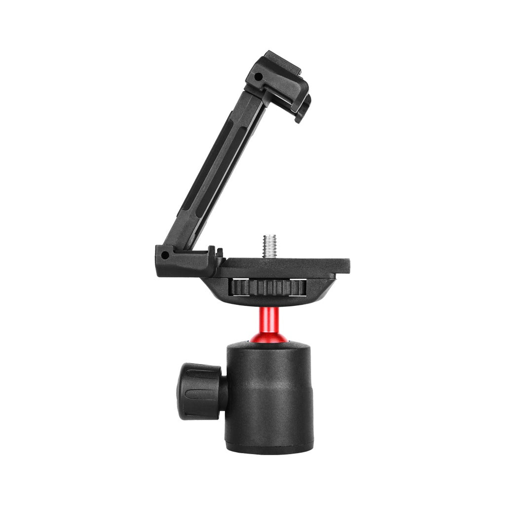 ترايبود مرن وقابل للتمديد مع حامل هاتف من بورودو - اسود | Porodo Flexible Foldable and Extendable Tripod with Phone Holder – Black