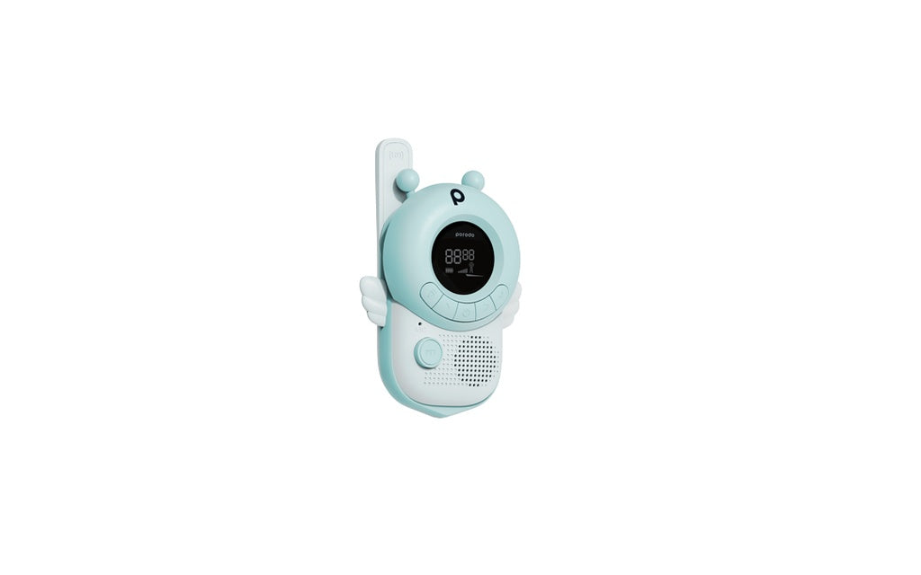 جهاز اتصال لاسلكي للاطفال ب 8 قنوات من بورودو - ازرق فاتح | Porodo Kids 8 Channel Walkie Talkie – Light Blue