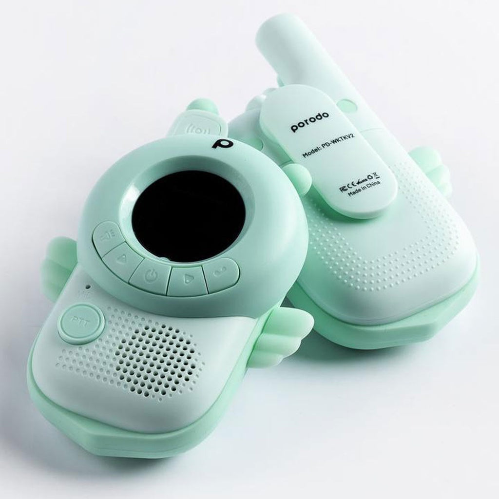 جهاز اتصال لاسلكي للاطفال ب 8 قنوات من بورودو - ازرق فاتح | Porodo Kids 8 Channel Walkie Talkie – Light Blue