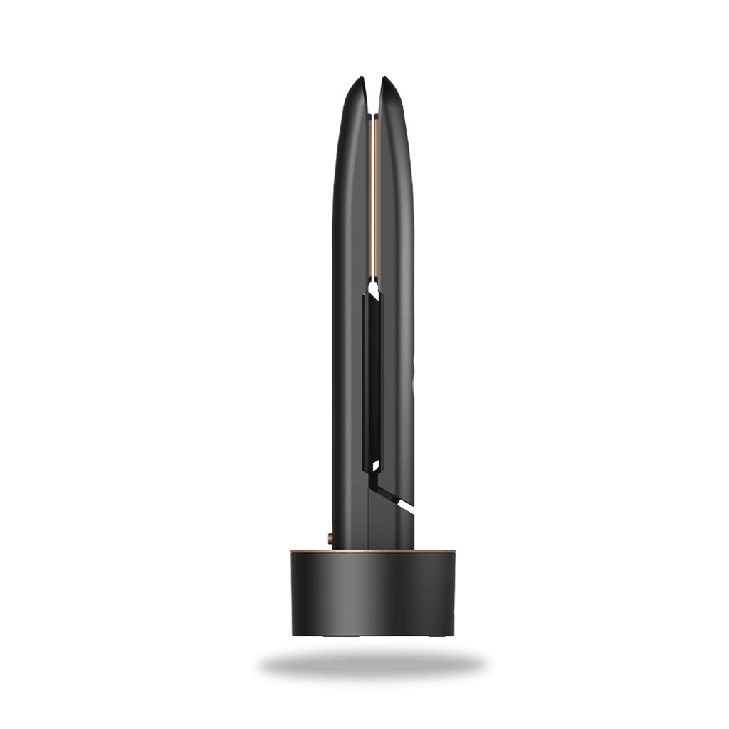 جهاز فرد الشعر اللاسلكي القابل لاعادة الشحن من بورودو لايف ستايل - اسود | Porodo LifeStyle Wireless Rechargeable Hair Straightener - Black