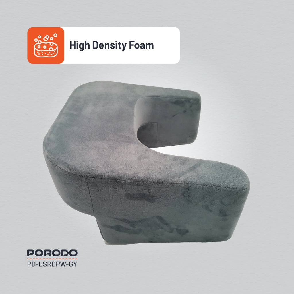وسادة للقرائة من بورودو لايف ستايل - رمادي | Porodo Lifestyle Reading Pillow - Grey