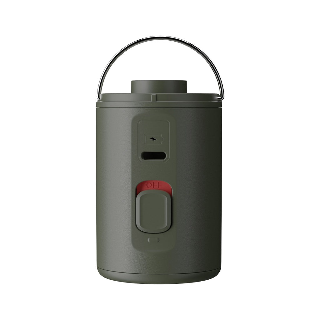 مضخة هواء لرحلات التخييم من بورودو لايف ستايل, قابلة للنفخ والتفريغ - اخضر | Porodo Lifestyle Camping Inflate and Deflate Air Pump - Green.