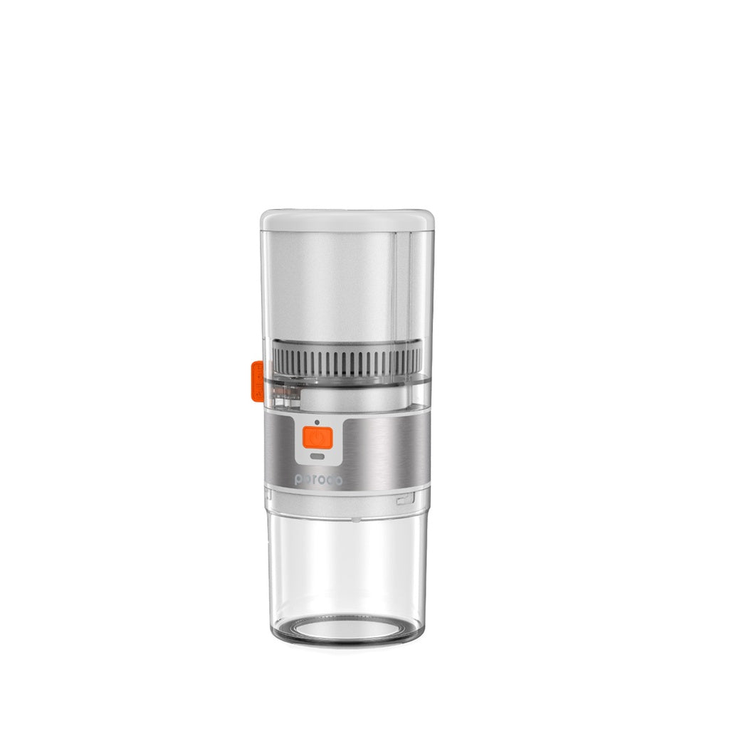 عصارة بطيئة محمولة بقدرة 55 واط من بورودو لايف ستايل - ابيض/برتقالي | Porodo Lifestyle Portable Slow Juicer 55W – White / Orange