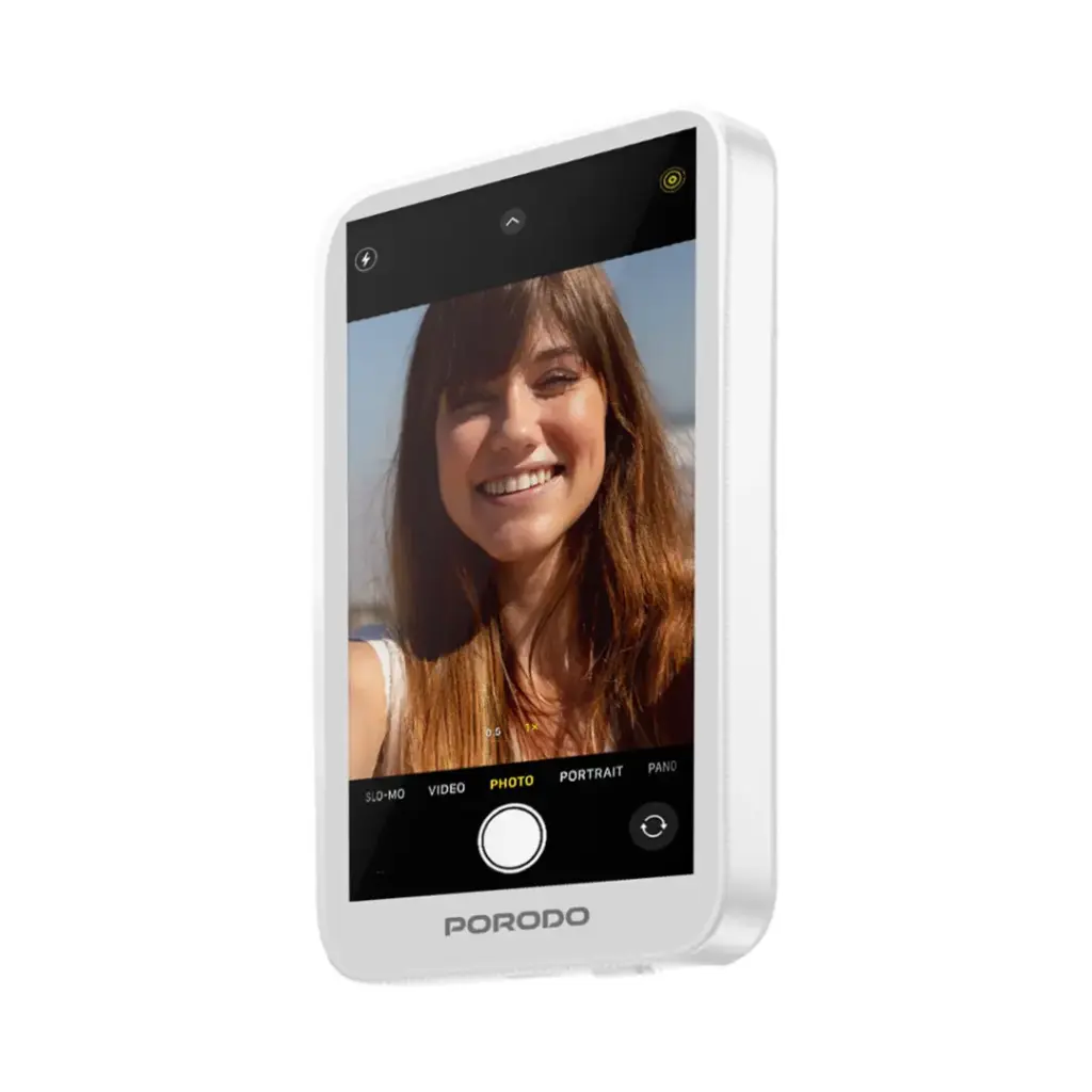 جهاز عرض شاشة سيلفي مغناطيسي من بورودو لايف ستايل | Porodo Lifestyle Selfie Screen Monitor Magnetic Mirroring Device