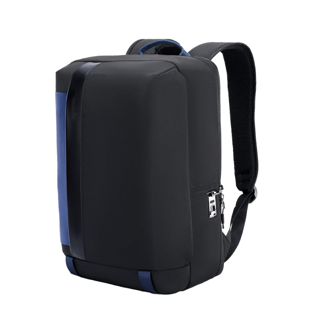 حقيبة ظهر بورودو لايف ستايل مع قفل ببصمة الاصبع, ومحدد موقع Apple Find My ومنفذ تايب سي | Porodo Lifestyle Backpack with Finger Print, Apple Find My Locator, and USB Type-C