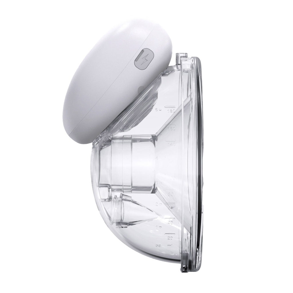 شفاط حليب كهربائي قابل للارتداء من بورودو لايف ستايل بسعة 180 مل - ابيض | Porodo Lifestyle Wearable Electric Breast Pump 180ml - White