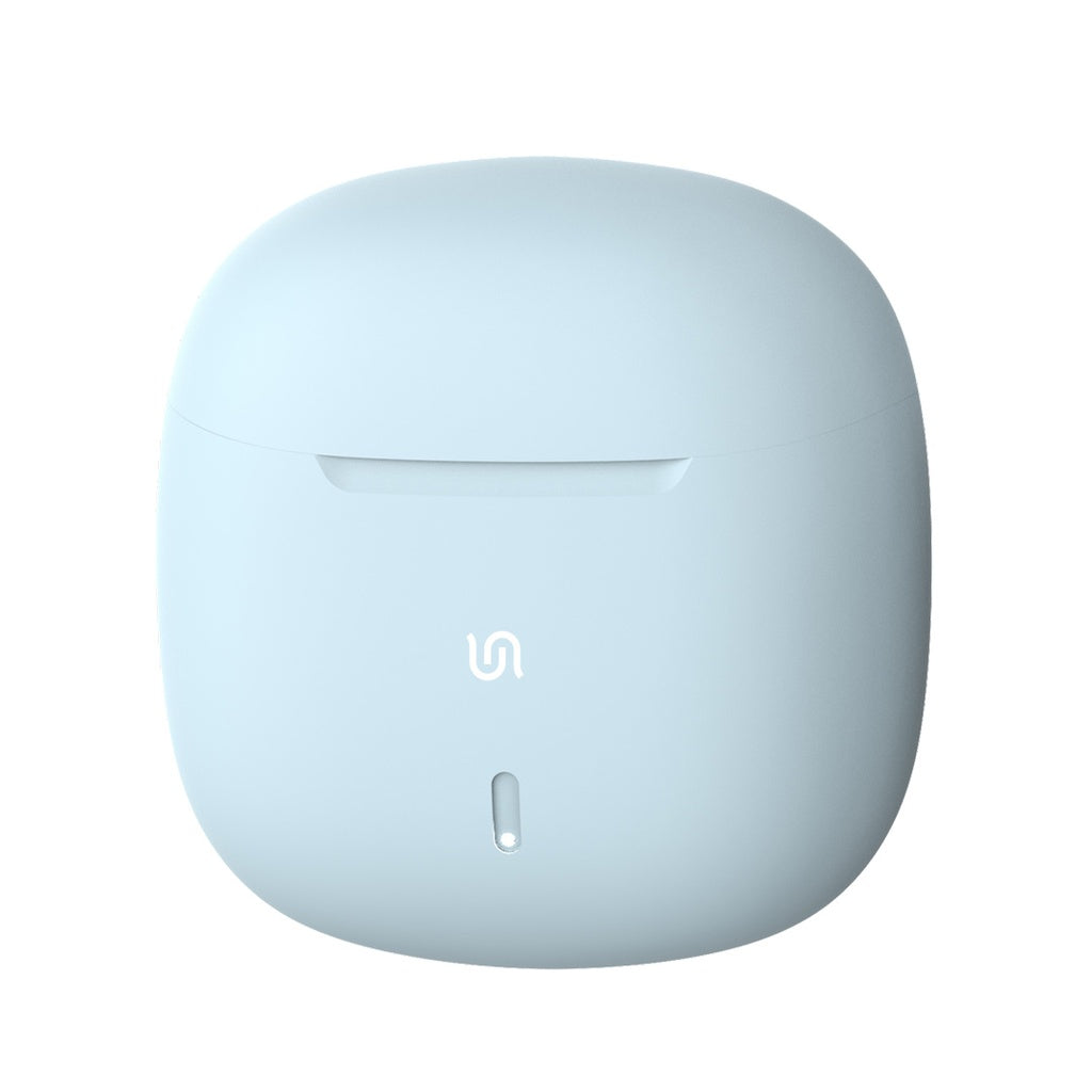 سماعات بورودو ساوندتيك اللاسلكية مع وظيفة Hall Switch وتحكم باللمس - ازرق | Porodo Soundtec TWS Earbuds with Hall Switch Function and Intelligent Touch Control – Blue