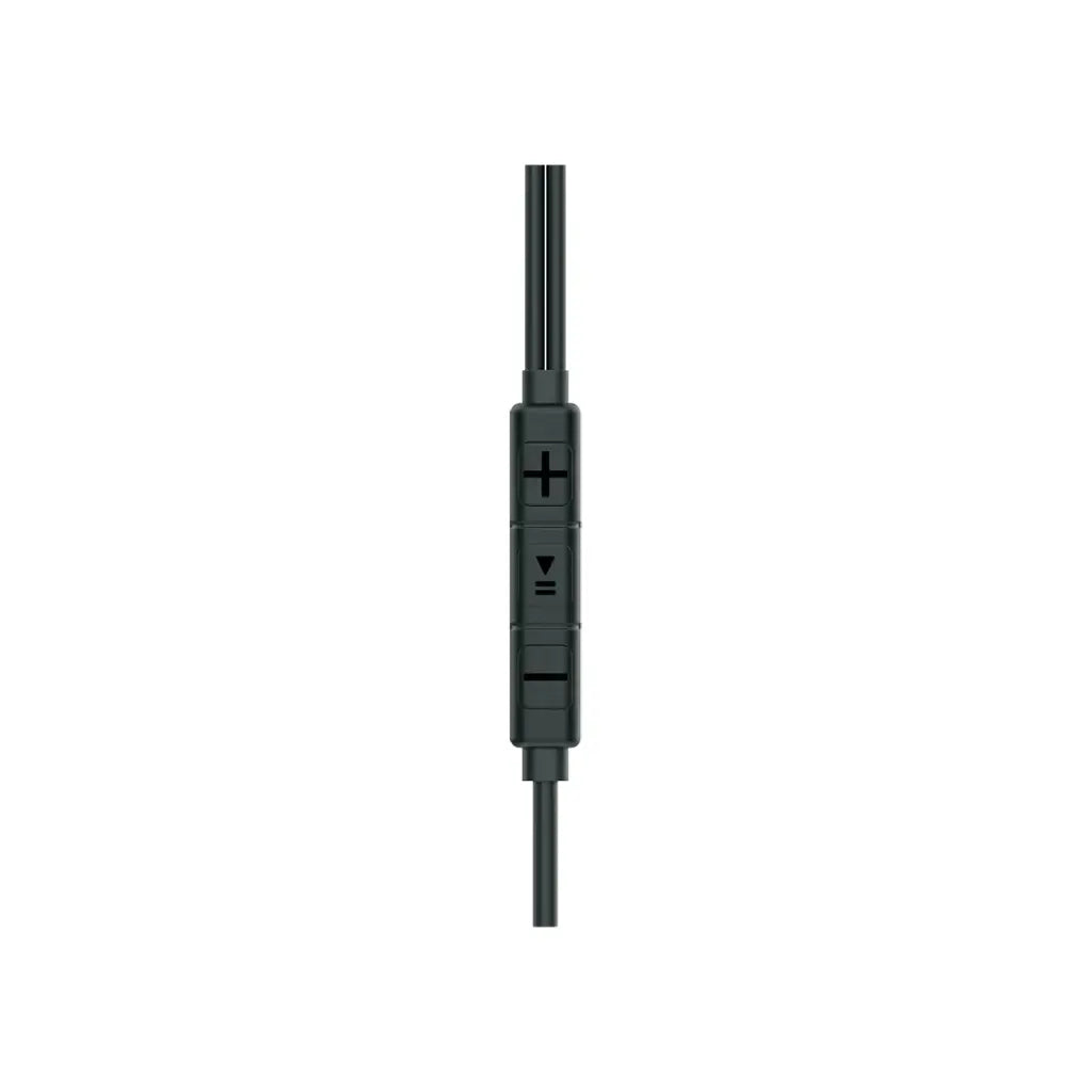بورودو ساوندتيك سماعات معدنية سلكية 10 ملم بمنفذ يو اس بي سي - اسود | Porodo Soundtec Metal Earphones 10mm Type-C - Black