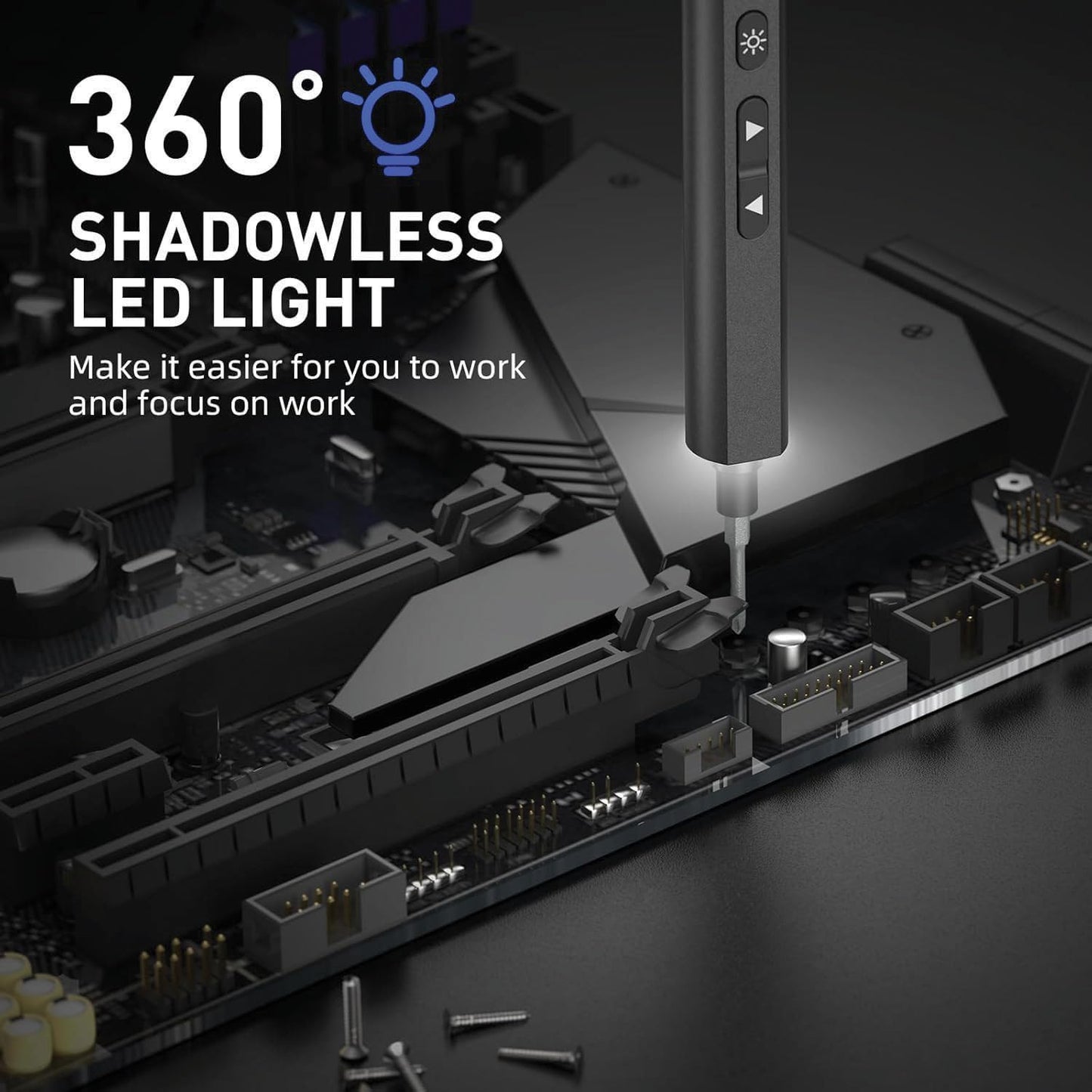 عدة بورودو تيك فيكس الكهربائية 97 في 1 - اسود | Porodo TechFix 97-In-1 Electric Screwdriver Kit - Black