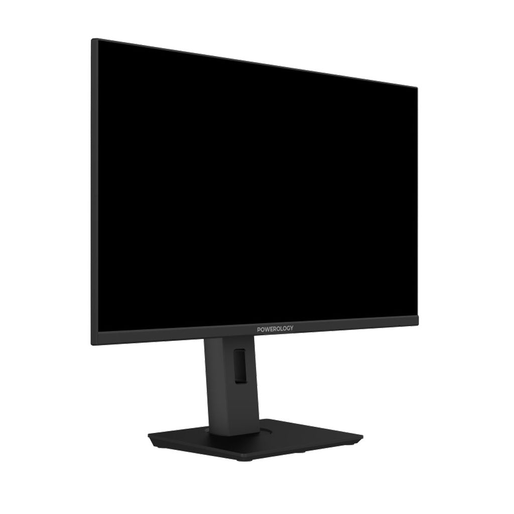 شاشة باورولوجي المكتبية 27 بوصة بدقة 4K مع اضائة RGB - اسود | Powerology 27" 4K Office Monitor with RGB Light – Black