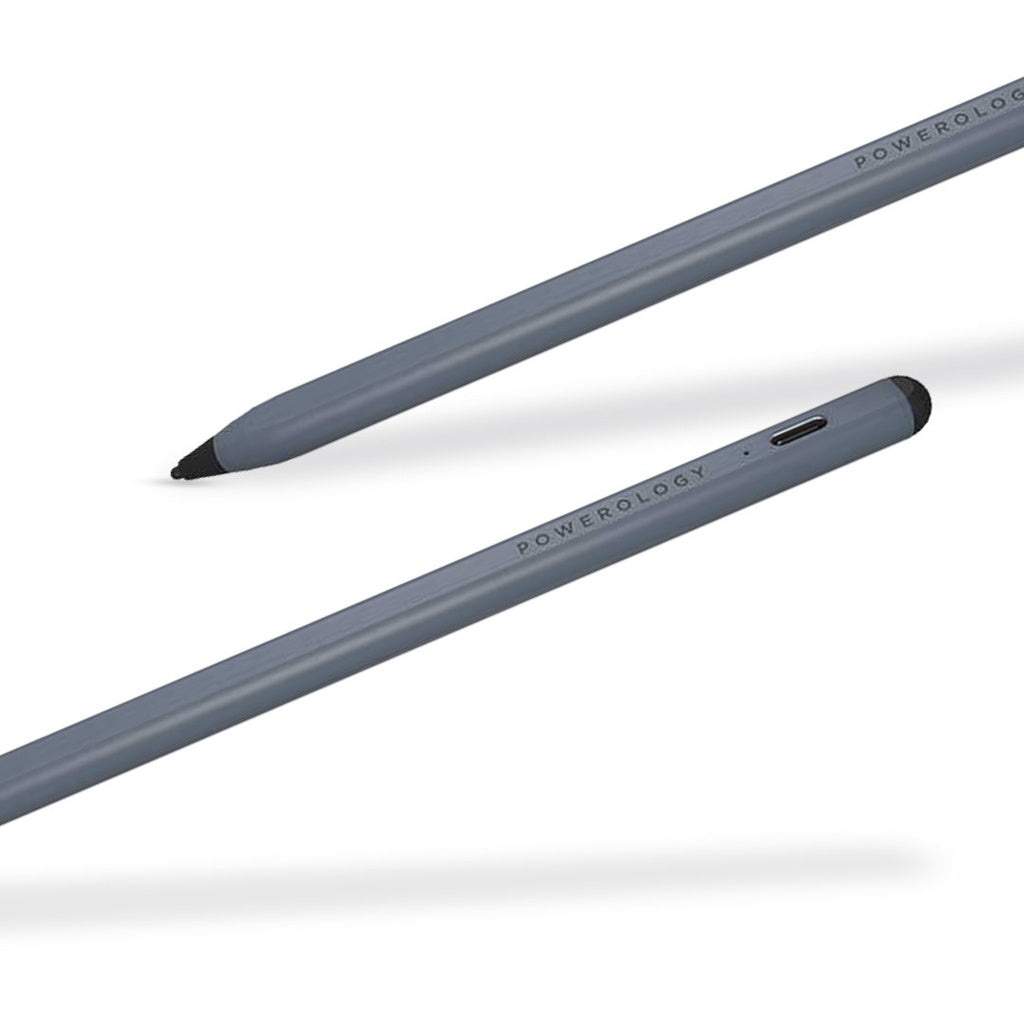 Powerology 2-in-1 Universal Stylus Pen with Palm Rejection – قلم باورولوجي 2 في 1 عالمي مع وضع مزدوج