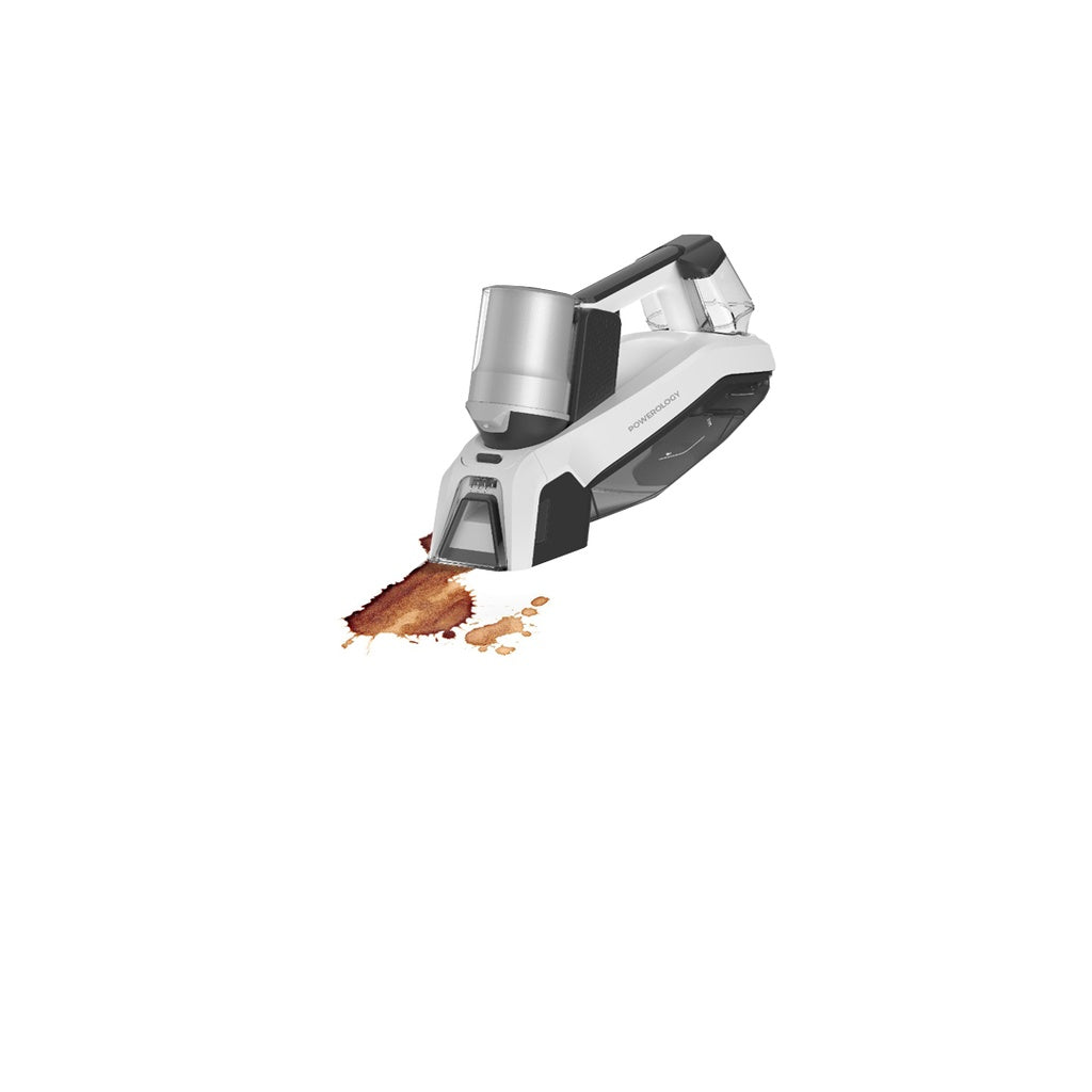 مكنسة باورولوجي المحمولة لتنظيف البقع بقوة 60 واط - ابيض | Powerology Spot Cleaner 60W - White.