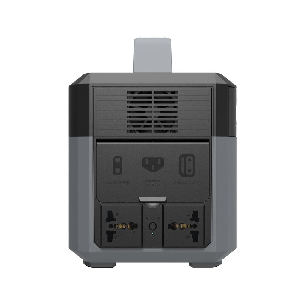 مولد طاقة محمول من باورولوجي, شحن سريع بقدرة 100 واط - اسود | Powerology Portable Power Generator Fast Charging 100W - Black