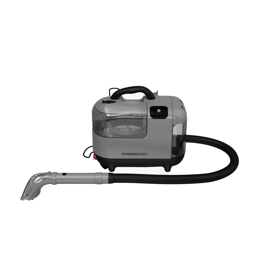 جهاز تنظيف السجاد والكنب من باورولوجي بقدرة 1200 واط - رمادي | Powerology Carpet & Upholstery Spot Cleaner 1200W - Grey