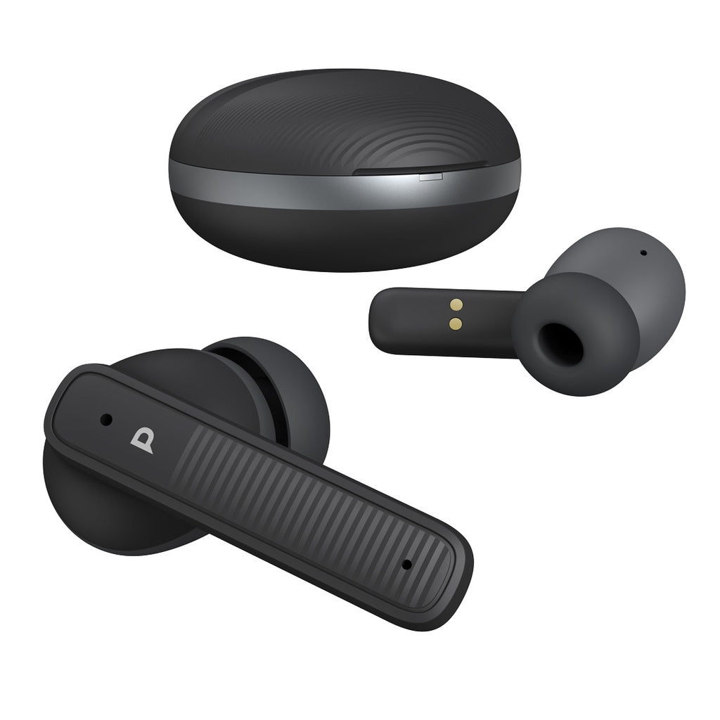 سماعات باورولوجي TWS اللاسلكية بمايكرفون رباعي وعزل ضوضاء | Powerology TWS Earphone with Quad Mic ENC.