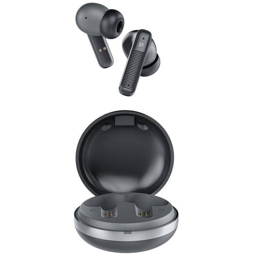 سماعات باورولوجي TWS اللاسلكية بمايكرفون رباعي وعزل ضوضاء | Powerology TWS Earphone with Quad Mic ENC.