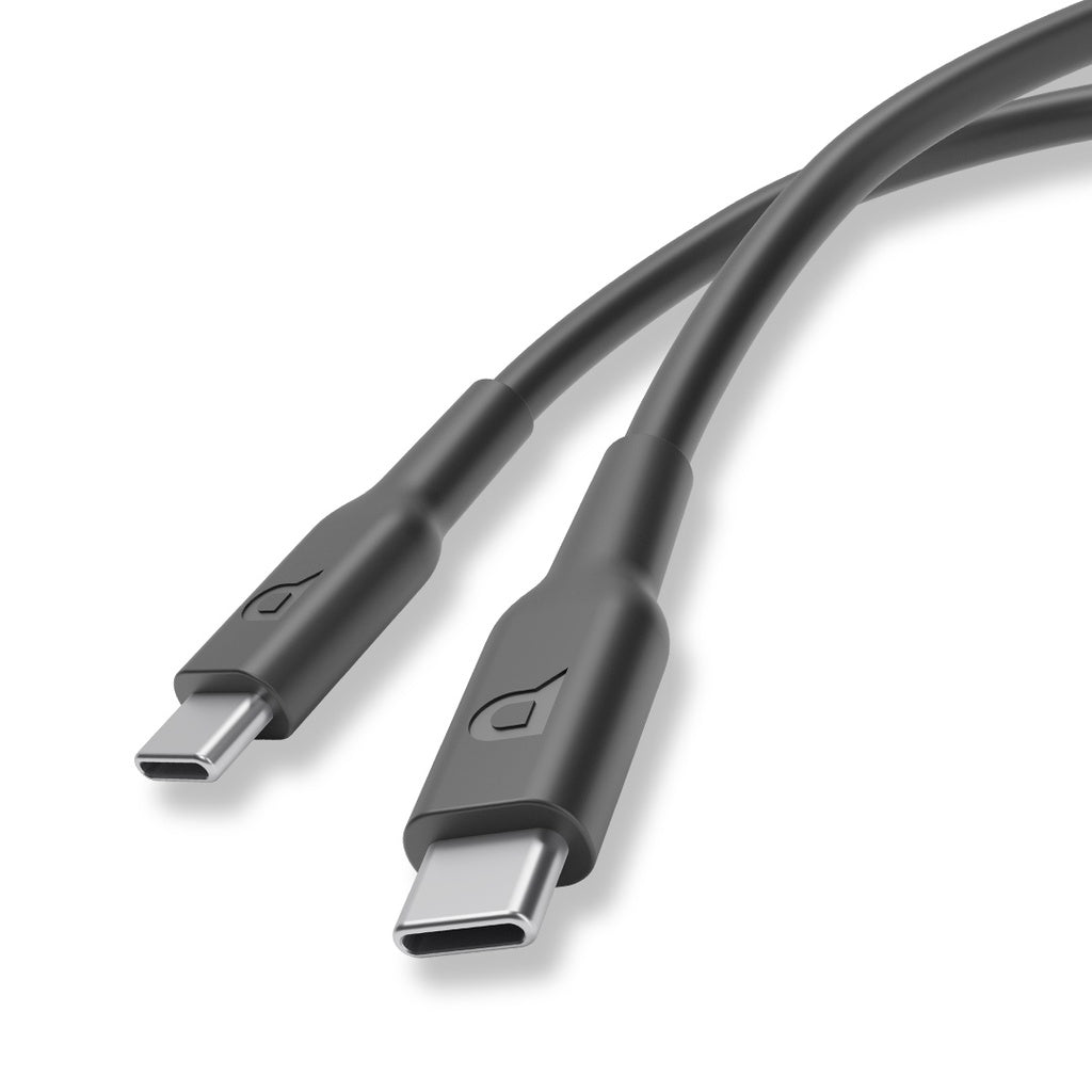 كيبل باورولوجي يو اس بي سي الى يو اس بي سي بطول 1.2 متر, شحن سريع 100 واط | Powerology USB-C to USB-C Cable 1.2M – 100W Fast Charging PD.