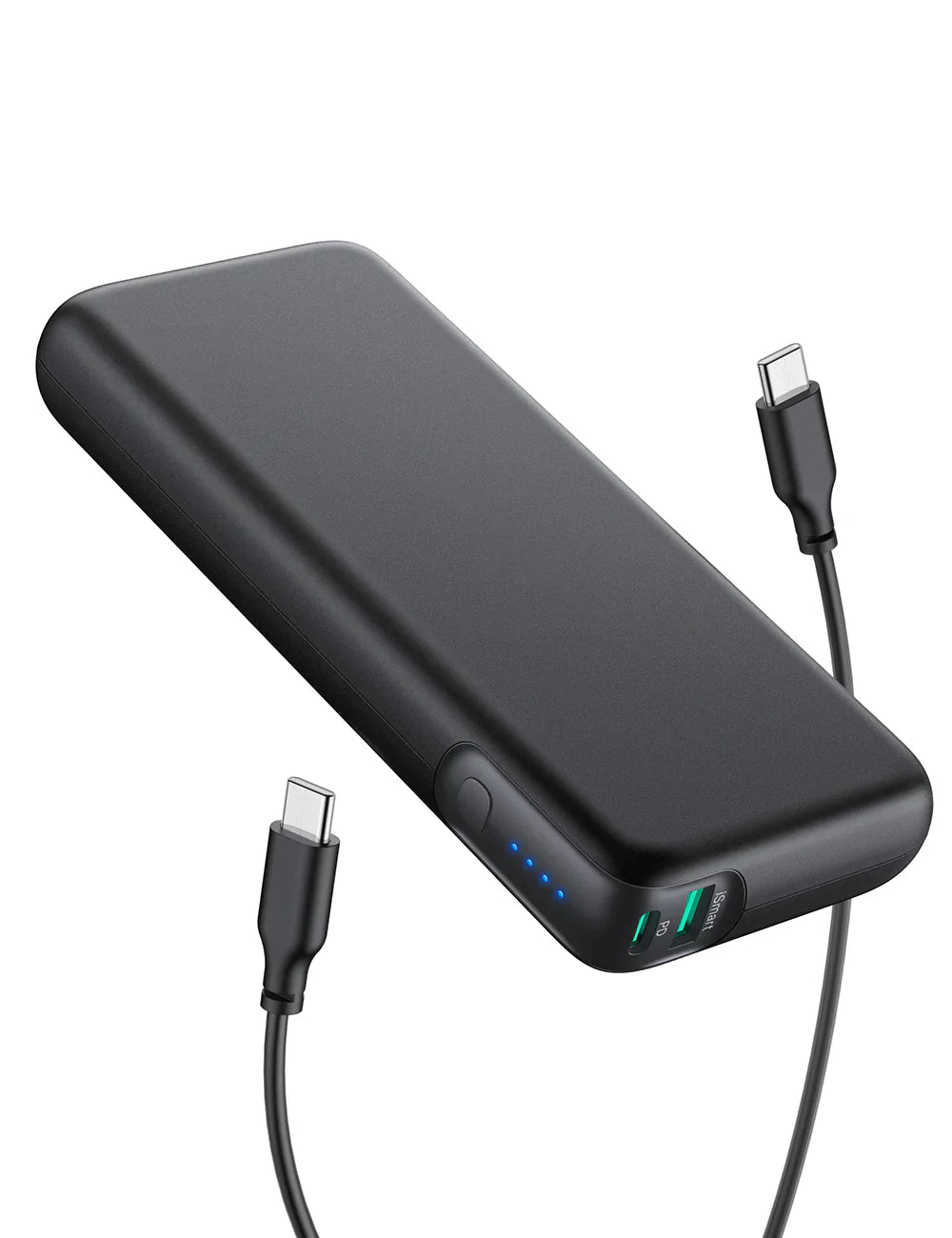 باور بانك بسعة 20 الف ميلي امبير بقدرة 60 واط من راف باور - RavPower 20000mAh PD Pioneer 60W 2-Port Power Bank