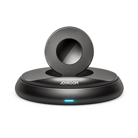 JOYROOM JR-W12 Foldable Wireless Watch Charger - شاحن ساعة لاسلكي قابل للطي صغير للسفر ويدعم الوضع الليلي من جويروم