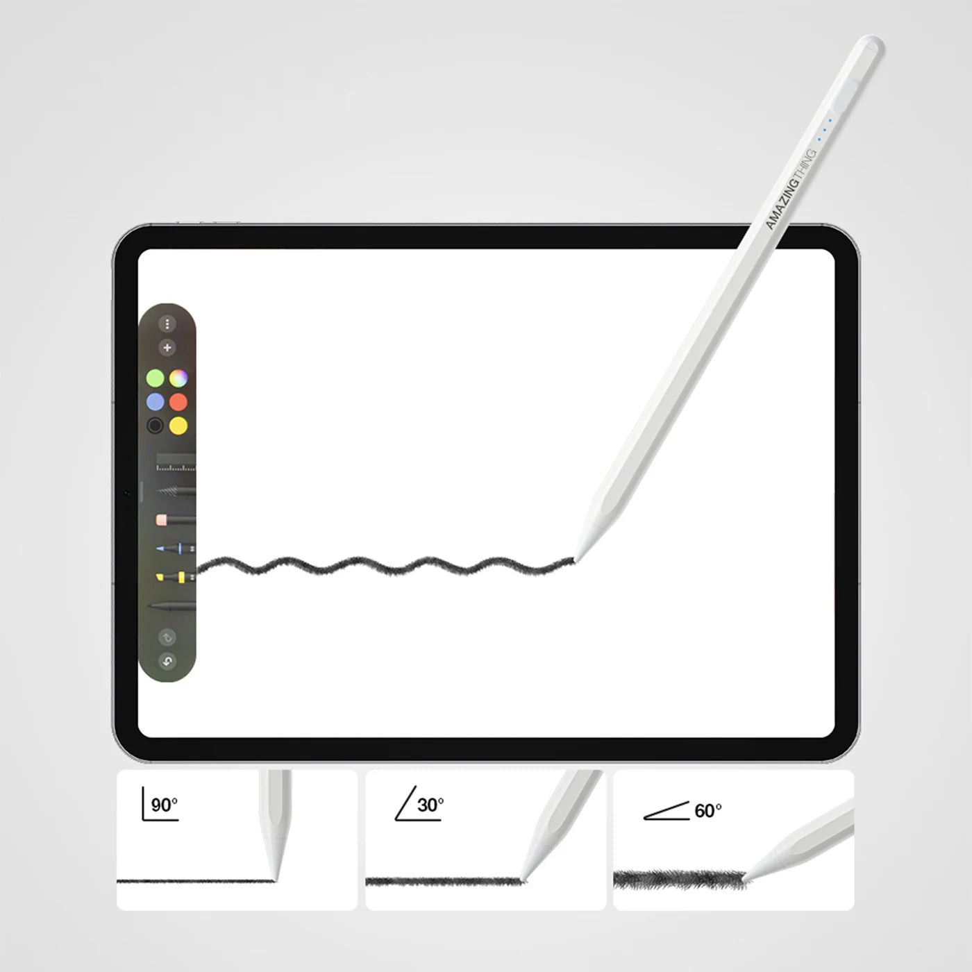 قلم اميزنك ثنك سكيتش بين برو الرقمي بدقة عالية للرسم والكتابة | AMAZINGTHING SketchPen Pro Stylus – Precision Digital Pen