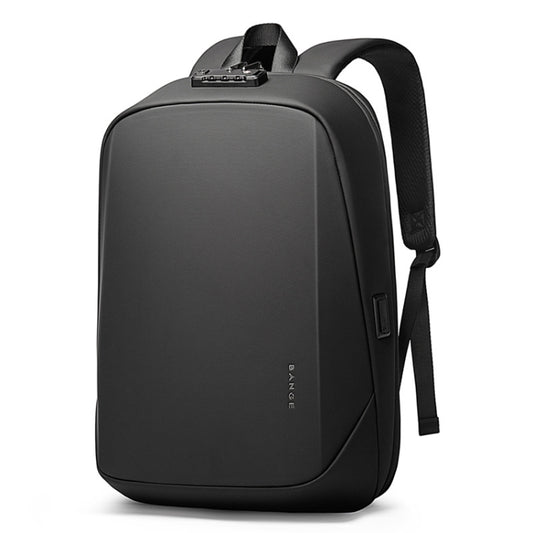 حقيبة ظهر بانجي للاعمال بسعة كبيرة مقاومة للماء - اسود | BANGE Business Laptop Bag Large Capacity Waterproof Backpack – Black