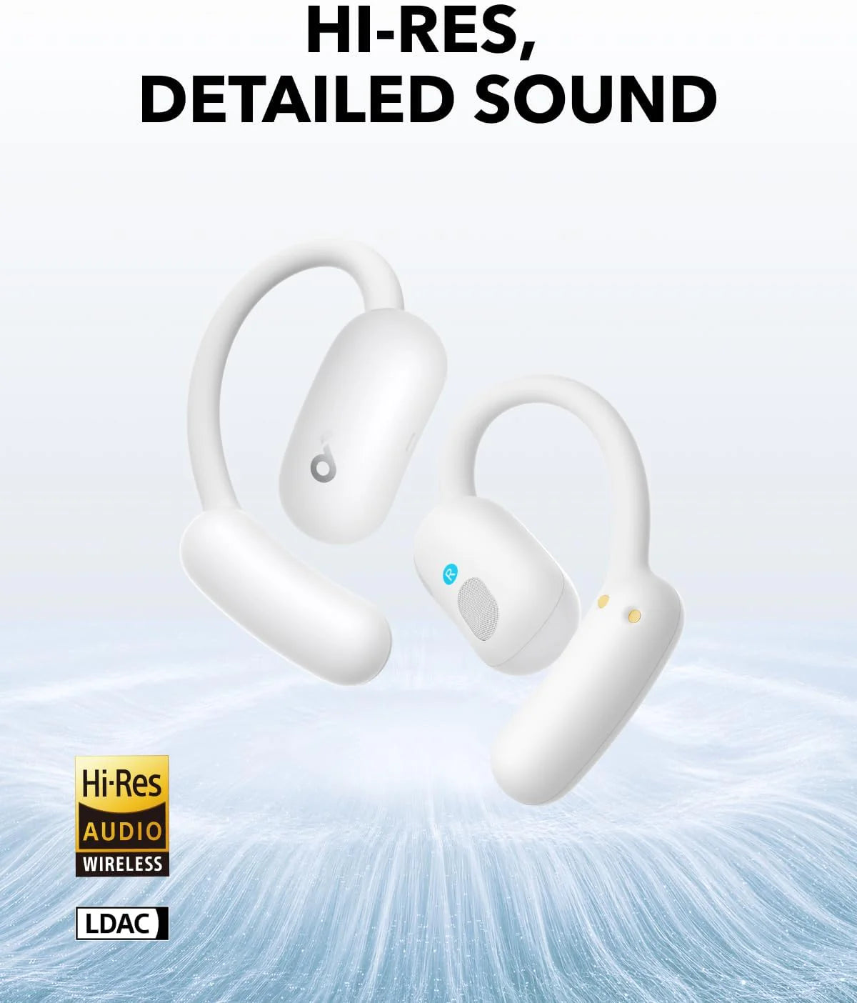 Anker Soundcore AeroFit 2 Adjustable Open-Ear Wireless Earbuds | سماعة انكر ساوندكور ايروفيت 2 بتصميم مفتوح قابلة للتعديل