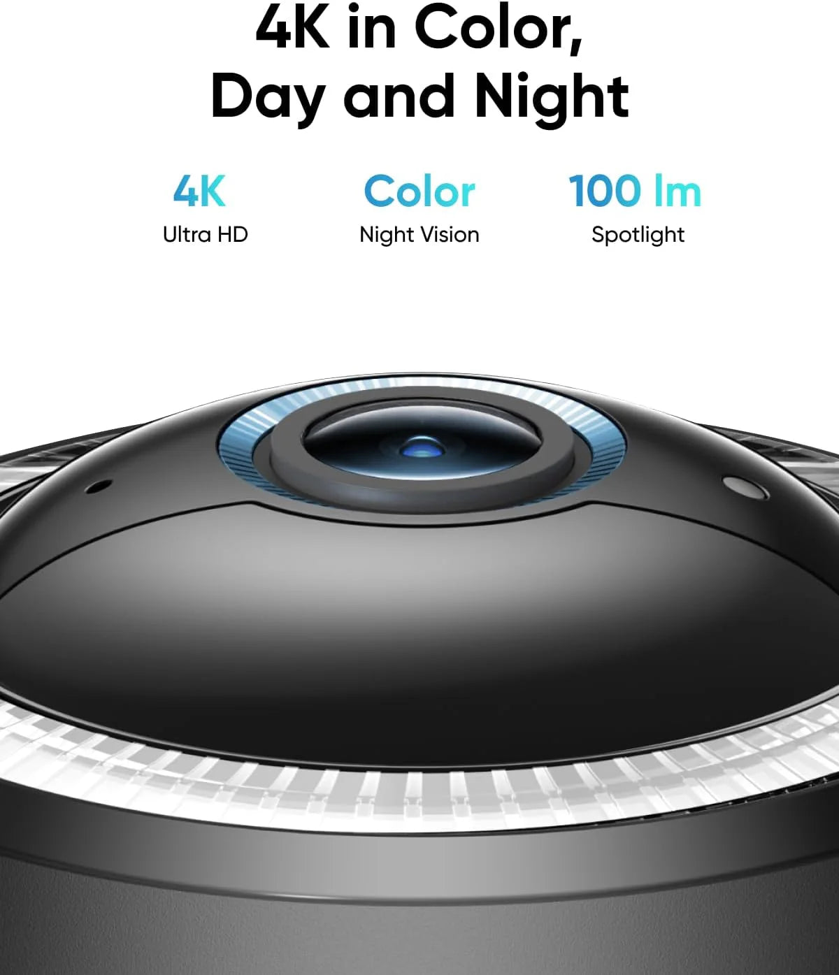 Anker Eufy 4G LTE Cam S330, 4K Solar Security Camera | كاميرا مراقبة انكر يوفي 4G LTE S330, دقة 4K, تشغيل بالطاقة الشمسية