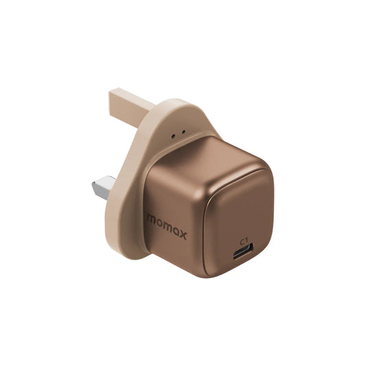 Momax 1-Charge 20W USB-C Charger - شاحن موماكس 1-جارج بقوة 20 واط, منفذ USB-C يدعم شحن سريع