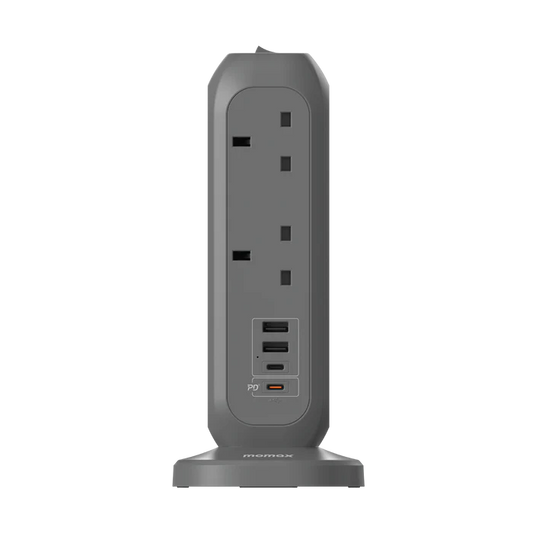 Momax OnePlug 11-Outlet Power Strip With USB - ون بلج مشترك كهرباء 11 مخرج مع يو اس بي من موماكس