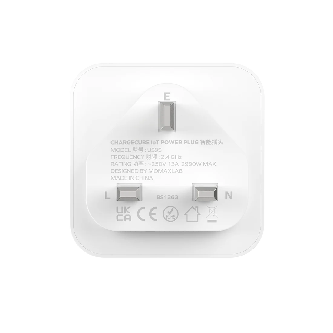 Momax Charge Cube IoT Power Plug - شاحن جداري كوب لوت من موماكس
