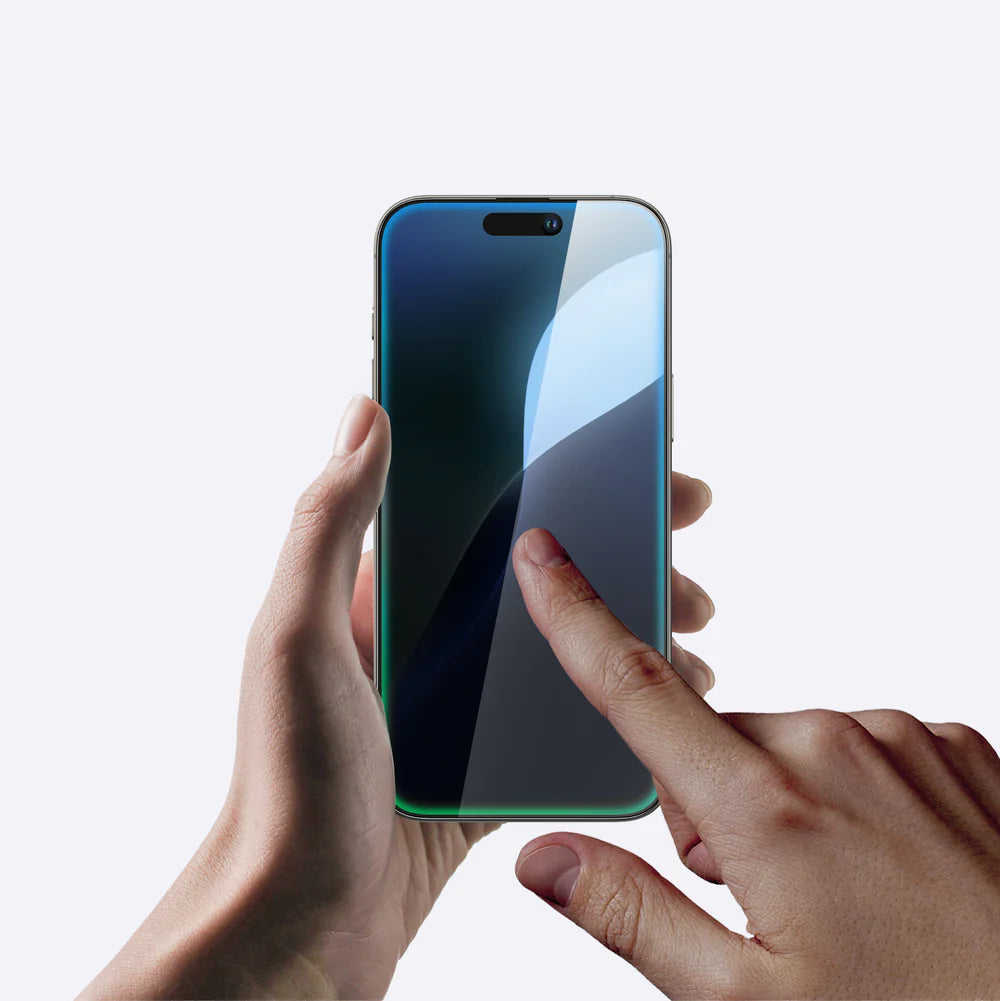 واقي شاشة اميزنك ثنك تايتان الزجاجي لهاتف ايفون 16 برو ماكس | AMAZINGTHING Titan Full Glass Screen Protector for iPhone 16 Pro Max