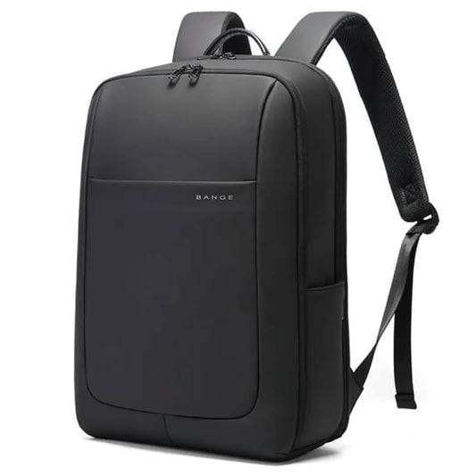 حقيبة ظهر للابتوب بسعة 15.6 من بانجي, للاعمال والسفر وبسعة كبيرة - اسود | BANGE Business Travel Laptop Backpack Slim & Big Capacity 15.6″ – Black