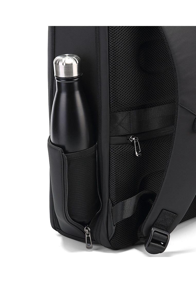 حقيبة ظهر للابتوب بسعة 15.6 من بانجي, للاعمال والسفر وبسعة كبيرة - اسود | BANGE Business Travel Laptop Backpack Slim & Big Capacity 15.6″ – Black