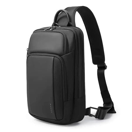 BANGE Wardon Light Anti-Theft Water-Resistant Sling Bag | حقيبة كتف مقاومة للماء ومضادة للسرقة من بانج, بسعة كبيرة وجيوب متعددة