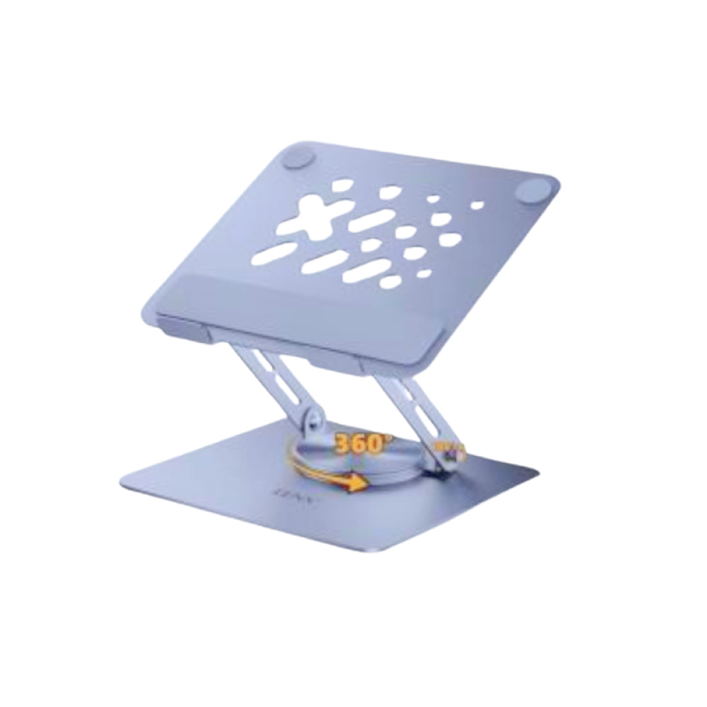 حامل لابتوب دينكس 1272 بدوران 360 درجة وقاعدة مانعة للانزلاق | Denx 1272 - Laptop Stand - Rotation 360° - Non Slip