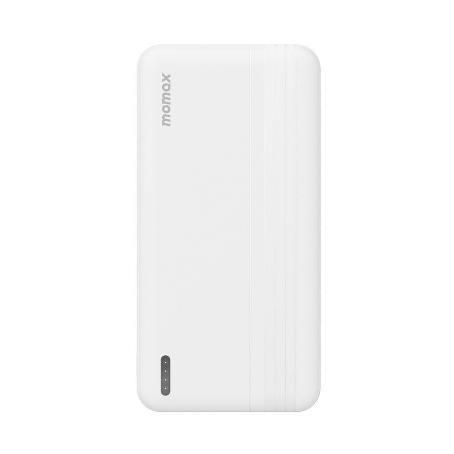Momax iPower PD, 10000mAh Fast Charging External Battery Pack -  باور بانك موماكس اي بور بي دي بسعة 10000 مللي امبير داعم للشحن السريع عبر منفذي يو اس بي C و يو اس بي A