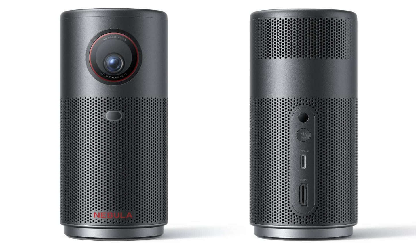 بروجكتر انكر نيبولا كابسول اير 2, ذكي ومحمول بحجم صغير, دقة 720p | Anker Nebula Capsule Air 2 Mini Projector – 720p HD