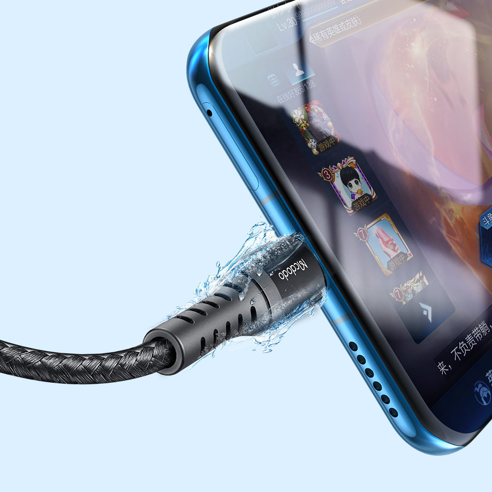 Mcdodo USB Type C Charging Data Cable 1m -  كابل بيانات شحن يو اس بي ال تايب سي بطول 1 متر من مكدودو