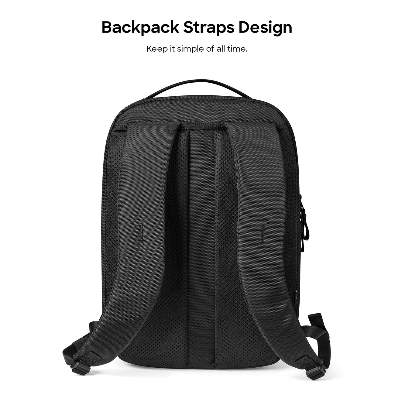 حقيبة ظهر توم توك اكسبلورر T60 للابتوب بحجم 16 انش وبسعة 22.5 لتر - اسود | tomtoc Explorer-T60 Laptop Backpack 16 Inch / 22.5L – Black
