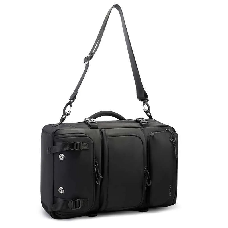 حقيبة سفر بانجي متعددة الوظائف بسعة كبيرة - اسود | BANGE Travel Bag Large Capacity Lightweight Multifunctional Luggage Bag – Black