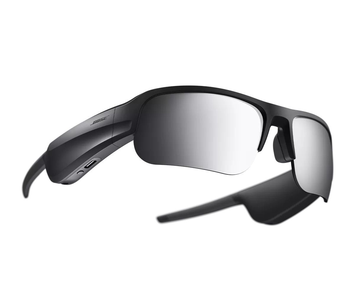 Bose Frames Tempo Sports Audio Sunglasses, Bluetooth – Black | نظارات بوز فريمز تيمبو ستايل مع سماعات مدمجة - اسود