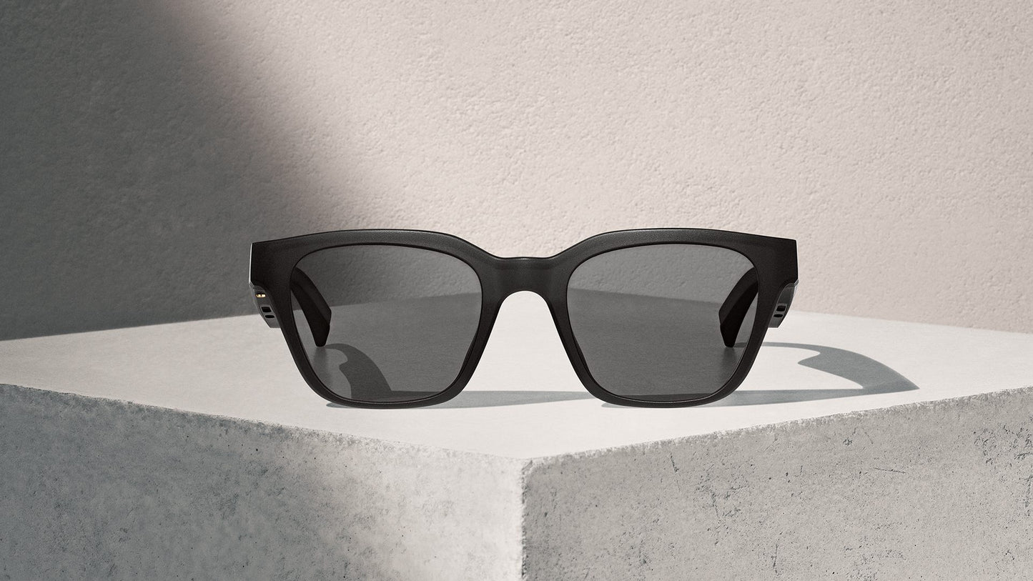 Bose Frames Alto Audio Sunglasses – Bluetooth Speakers Built-in – Black | نظارات شمسية بوز فريمز التو مع سماعات مدمجة, اسود