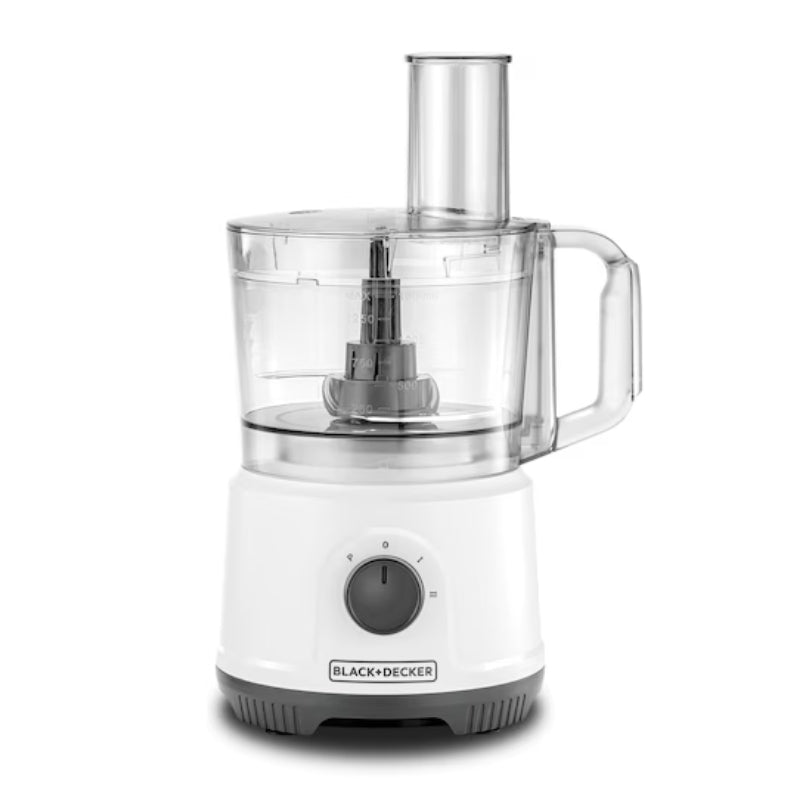Black+Decker 800W Food Processor FX822-B5 - محضّر طعام 800 واط مع وعاء 2 لتر وخلاط 1.5 لتر