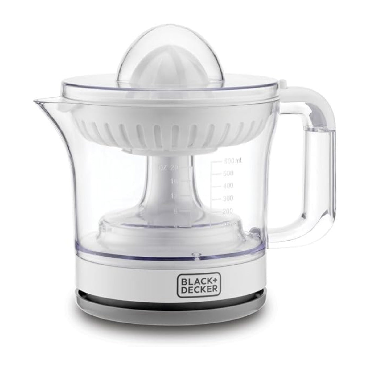 Black+Decker Citrus juicer 600 ml - عصارة حمضيات بلاك أند ديكر 600 مل