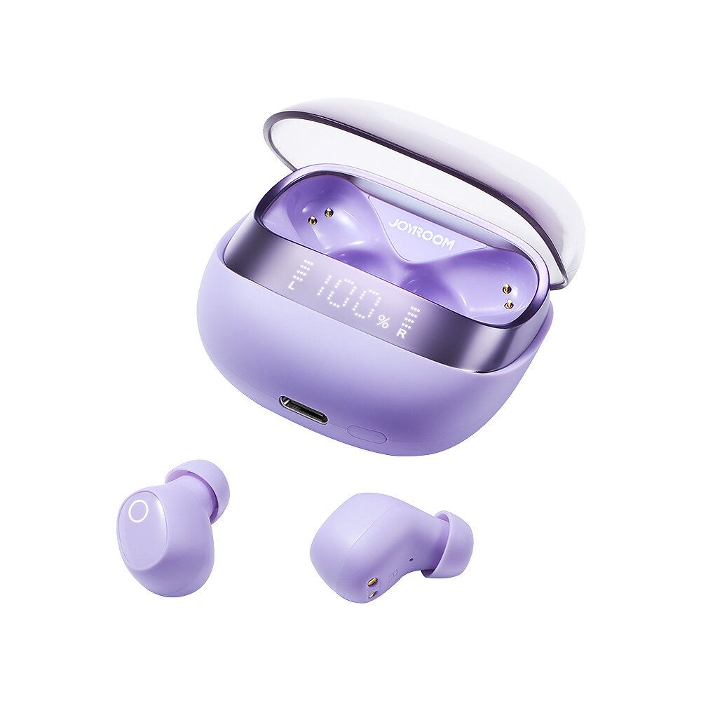 سماعات جويرووم JR-DB2 اللاسلكية بصوت عالي الدقة, تشغيل حتى 42 ساعة  | JOYROOM JR-DB2 Wireless Earbuds 42H Playtime, HiFi Audio