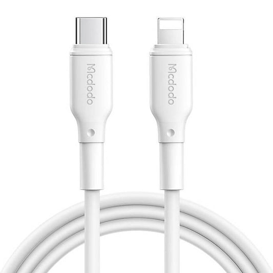 Mcdodo Cable USB-C to Lightning 1.2m - كيبل يو اس بي سي الة لايتننغ بطول 1.2متر من مكدودو