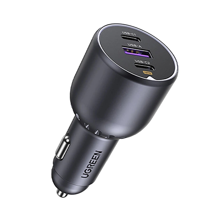 UGREEN 130W USB C Car Charger Type C Car Charger Adapter - شاحن سيارة يوجرين 130 واط يو اس بي سي